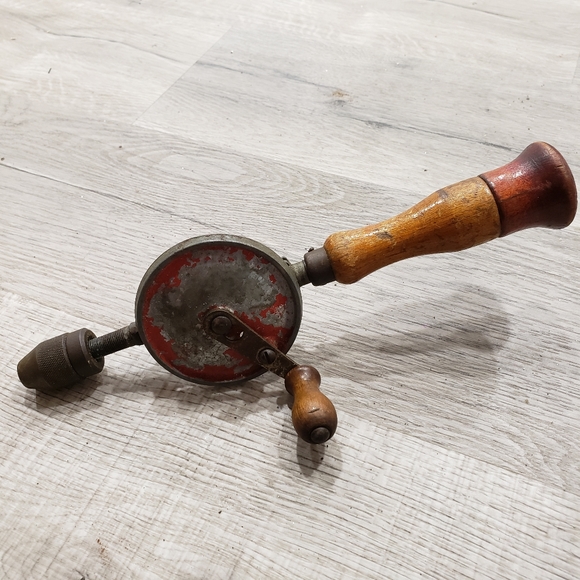 Other - Antique hand crank drill